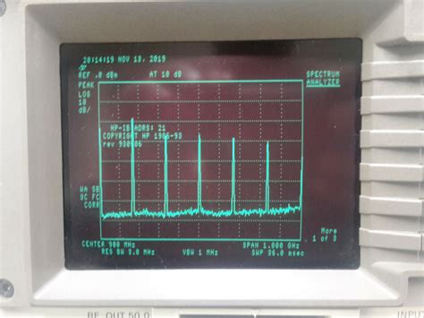 HP AGILENT KEYSIGHT 8591E SPECTRUM ANALYZER EBay