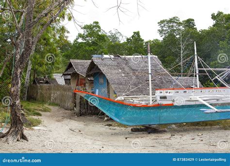 The Life Of The Inhabitants Of The Philippine Fishing Village Editorial