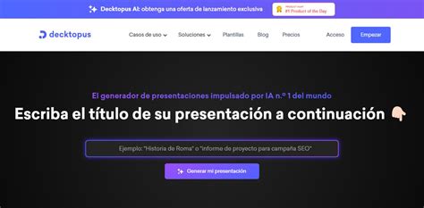 4 De Las Mejores IA Para Realizar Presentaciones