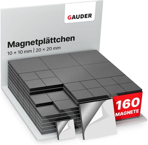 Gauder Magnetpl Ttchen Selbstklebend X Mm X Mm