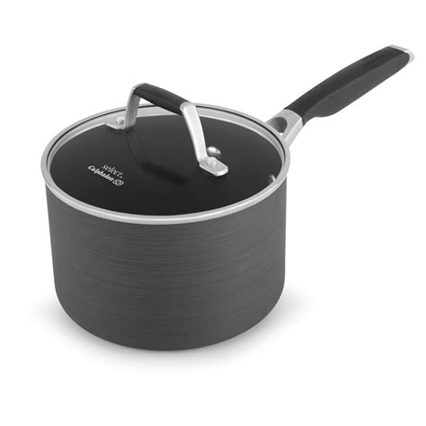 Select By Calphalon Hard Anodized Nonstick 1 5 Quart Sauce Pan With