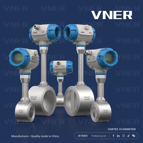 Vortex Type Ss Gas Flow Meter Vortex Flowmeter China Flow Meter