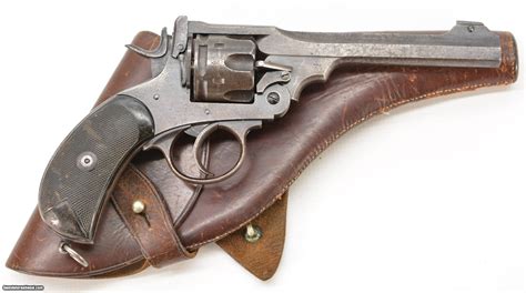 Webley Mk V Service Revolver Named To Capt East Surry Regiment