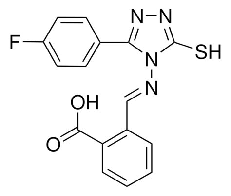 F Ph Mercapto H Triazol Yl Imino Methyl Benzoic