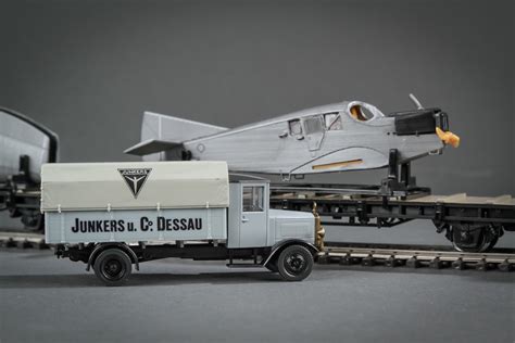 M Rklin Spor H Junkers Flugzeug Transport Zug Auktionshuset