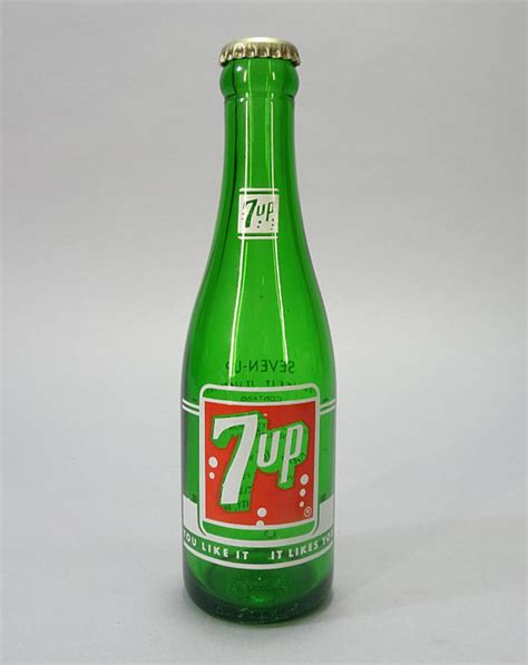 1950s Vintage 7up Soda Bottle Seven Up Bottling Co Jefferson Etsy