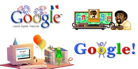 Los doodles de Google 25 años de diversión