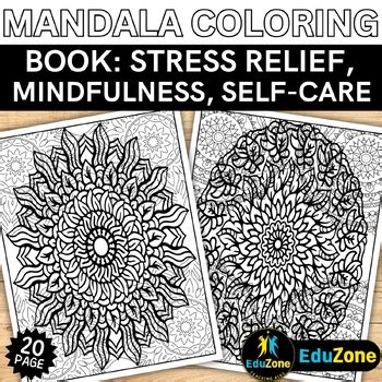 Mandala Coloring Book: Printable Mandala Coloring Book for Inner Peace ...