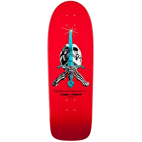 Powell Peralta Ray Rodriguez Skull & Sword Skateboard Deck | evo