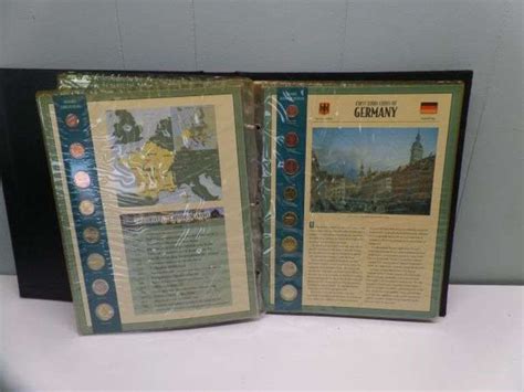 "First Euro Coins" Collection Album!! NICE Collection! 12 Pages of ...