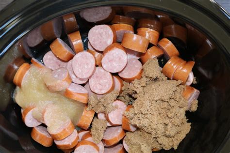 Easy Kielbasa Appetizer Recipe - Brown Sugar Kielbasa (Crockpot)