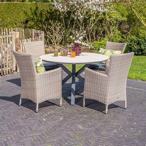 Garden Impressions Edison Tuintafel Cm Rond Ultiem Buitenleven