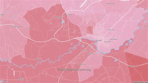 Lenoir County, NC Political Map – Democrat & Republican Areas in Lenoir ...