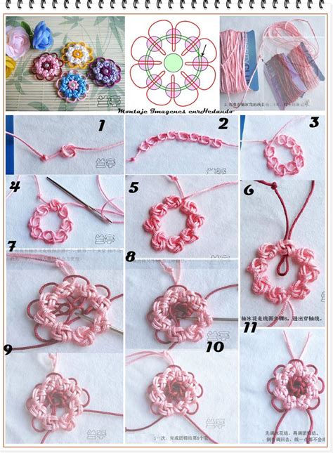 En RHed Ando Como Hacer Una Flor Cascabel China De Macrame Diy