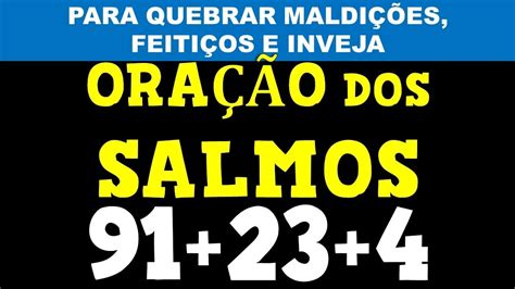 Poderosa Ora O Dos Salmo Salmo E Salmo Para Quebrar