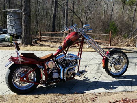 Custom Chopper One Of A Kind Pat Kennedy Custom Frame Springer