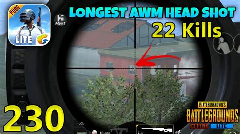 Longest Awm Shot Kill In Pubg Mobile Lite Youtube