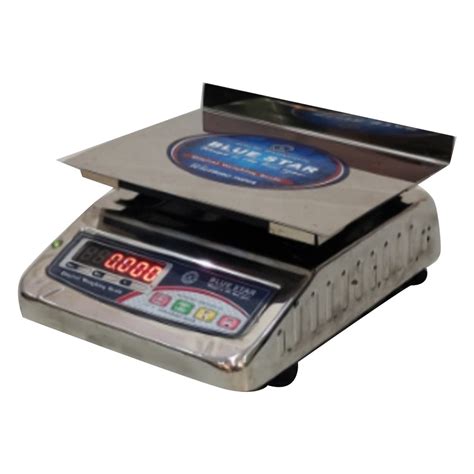 Blue Star Digital Table Top Scale S S Mini Size X Mm Capacity