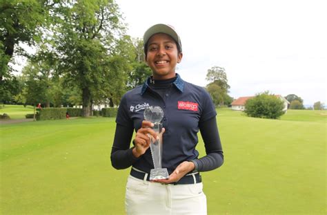 Indian Amateur Avani Prashanth Took Home The Win At The Ahlsell Final At Elisefarm By One Shot