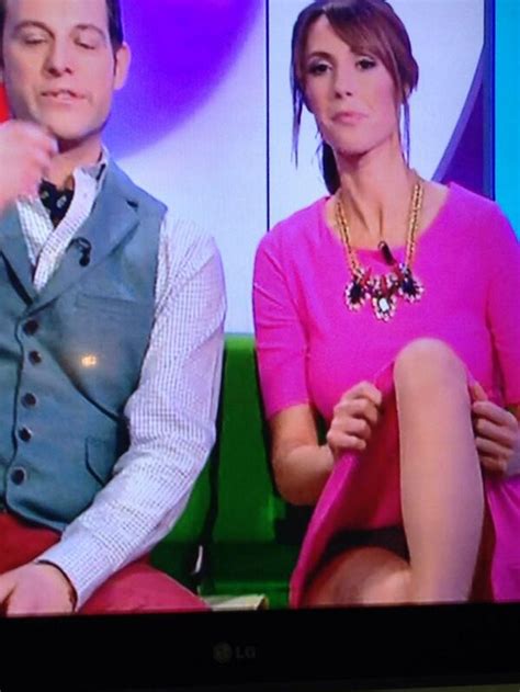 Alex Jones Knickers Flash Wardrobe Malfunction For The One Show