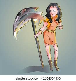 8 976 Female Warrior Cartoon Images Stock Photos Vectors Shutterstock