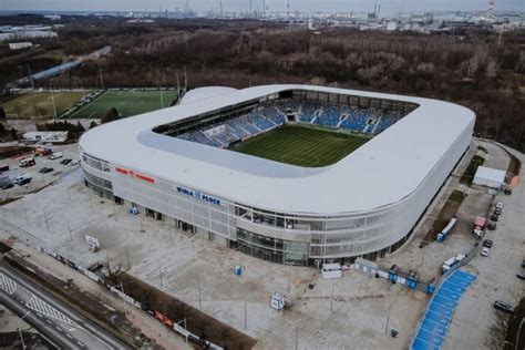 Orlen Stadion Im Kazimierza G Rskiego W P Ocku W Budowie