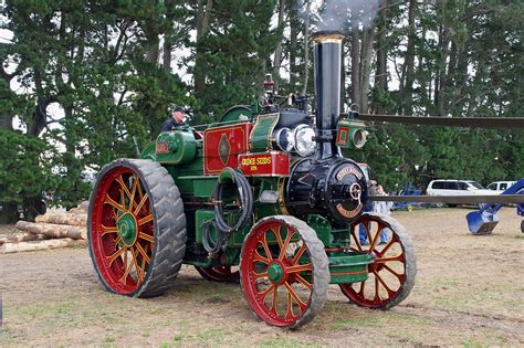 1912 Robey Traction Engine Seen At The Vintage Machinery Flickr