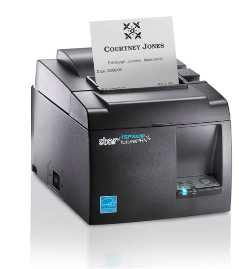 Star Micronics TSP143IIIU GRY US Direct Thermal Printer Monochrome