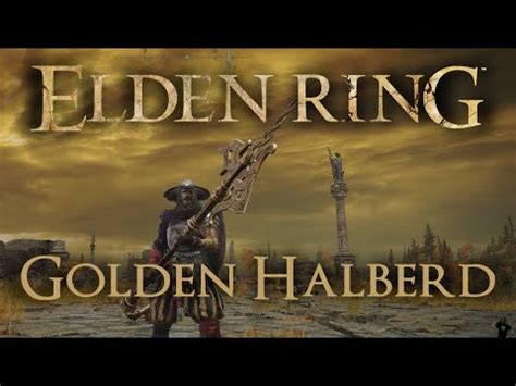 Golden Halberd Moveset Elden Ring YouTube