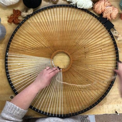 Norfolk Friends Im Teaching Circular Weaving Part At Hip This