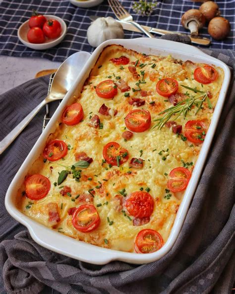 Kartoffel Kohlrabi Gratin Mit Tomaten Instakoch De