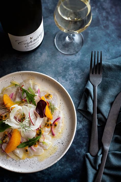 Ceviche De Dorade Royale Aux Agrumes Radis Et Fenouil Vinaigrette Aux