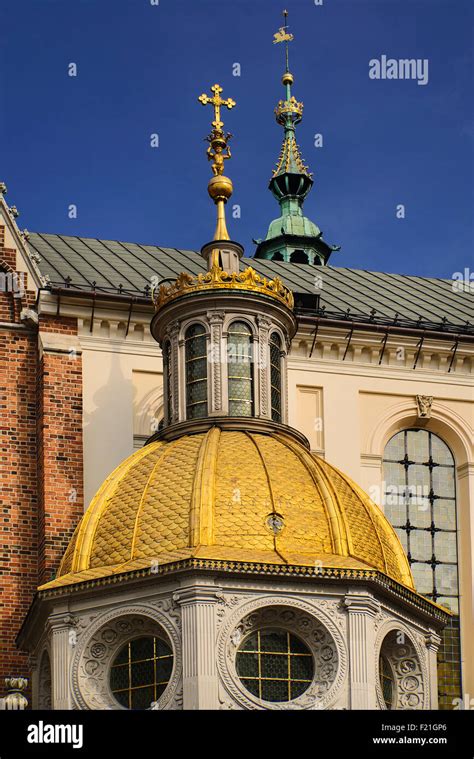 Poland Krakow Wawel Hill Wawel Cathedral Sigismund S Chapel Or