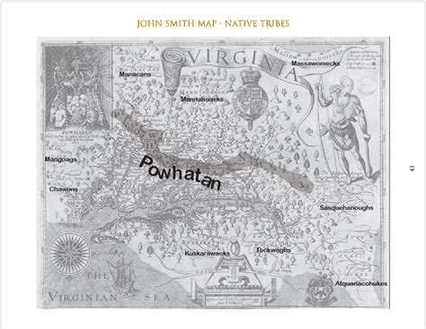 John Smith Virginia Map Lesson