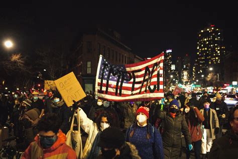 Protesters In New York Urge Ouster Of Trump And Pence The New York Times