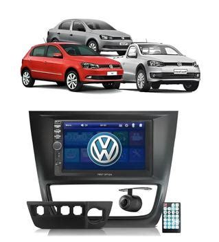 Kit Multimídia Gol Voyage Saveiro G6 2013 2016 Carplay AndroidAuto