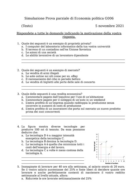 Simulazione Prova Parziale Testo Simulazione Prova Parziale Di