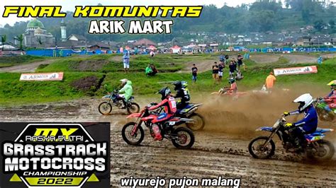 Final Komunitas Arikmart Motocross Pujon Sircuit Rasya Putri Mx