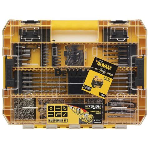 Coffret Vissage Et Per Age Multi Mat Riaux Foret Torsad Dewalt Acier