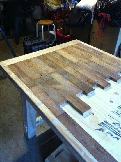 How To Make A Wood Plank Kitchen Table - Do-It-Yourself Fun Ideas