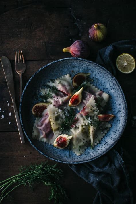 Gluten Free Ravioli Filled With Red And Yellow Beetroot And Delicious