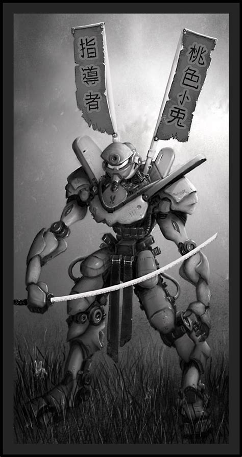 Robo Samurai And Friend By My3blk On DeviantArt