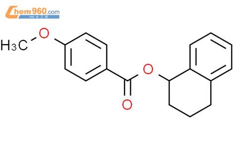 909731 27 7 Benzoic Acid 4 Methoxy 1r 1 2 3 4 Tetrahydro 1 Naphthalenyl Ester化学式、结构式、分子式