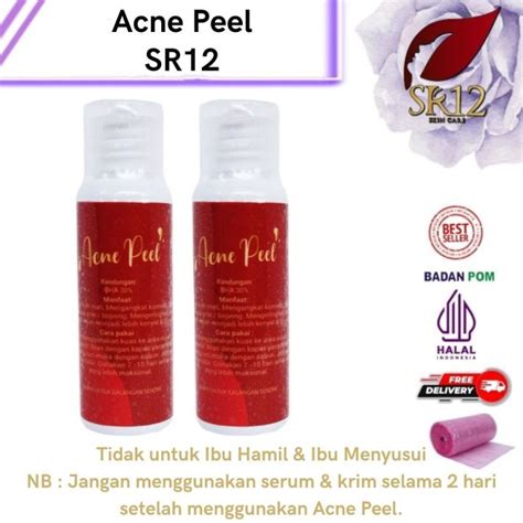 Sr Acne Peel Atasi Bopeng Scar Jerawat Dan Kecilkan Pori Pori