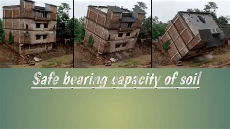 Safe Bearing Capacity Of Soil SBC Kese Nikalte He Soil Ki Bearing