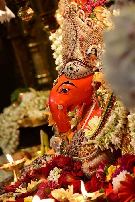 SIDDHIVINAYAK TEMPLE IS DECORATED FOR GANESH CHATURTHI | Happy ganesh ...