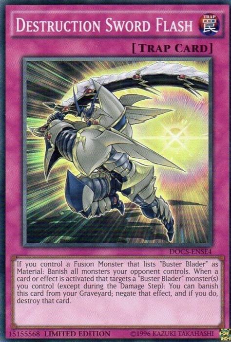 Yugioh Buster Blader Deck Buster Dragon Destruction Nm