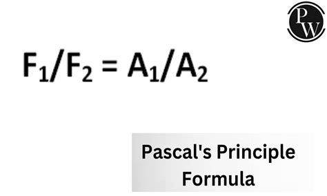 Pascals Principle Formula Definition Solved Examples