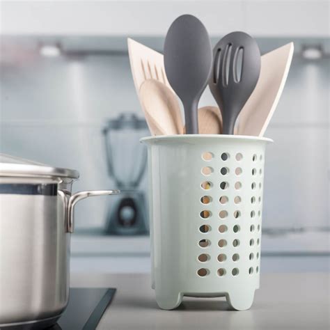 buy zeal melamine cutlery drainer sage green potters cookshop