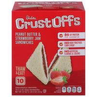 Charlotte S Crust Offs Sandwiches Peanut Butter Strawberry Jam